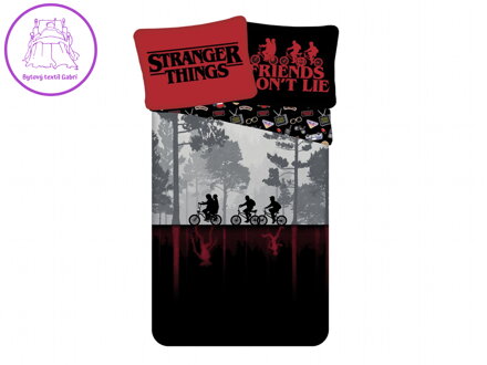 Povlečení Stranger Things Upside Down 140x200, 70x90 cm Povlečení Stranger Things Upside Down 140x200, 70x90 cm