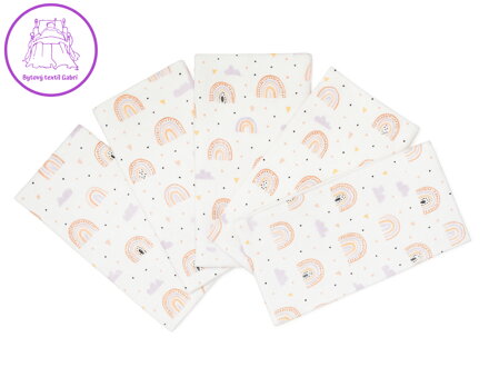Látková plena 70x70 cm Duha (balení 5 ks) Látková plena 70x70 cm Duha (balení 5 ks)