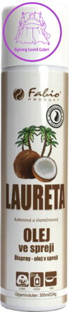 Fabio Produkt Kokosovo-slunečnicový olej ve spreji 300 ml