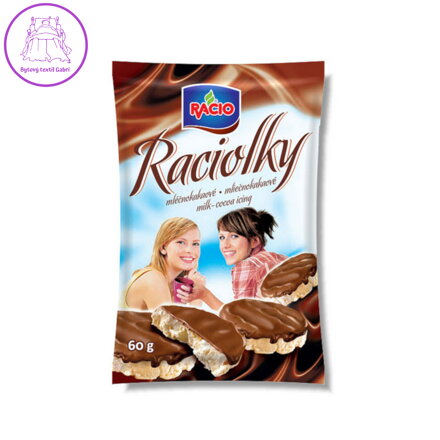 Racio Raciolky mléčnokakaové 60g