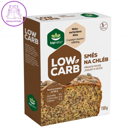 TOPNATUR LOWCARB Směs na chléb 150 g