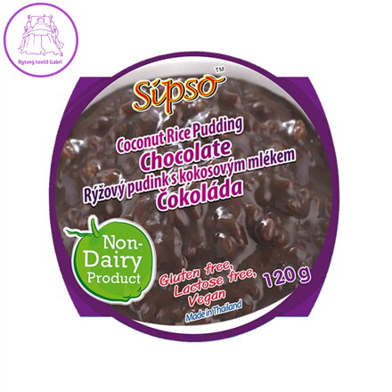 Sipso Rýžový pudink s kokosovým mlékem 120 g