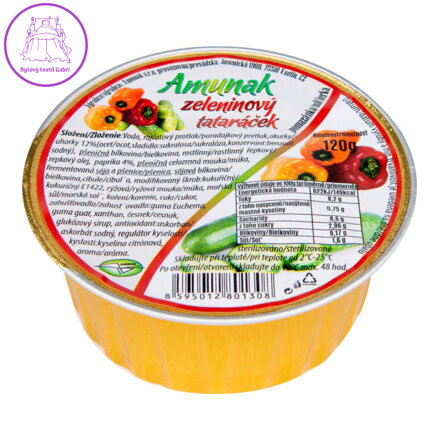 Amunak svačinka tataráček 120 g