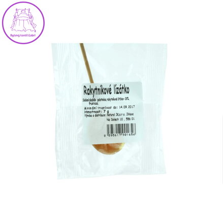 Natural Jihlava Rakytníkové lízátko 7g