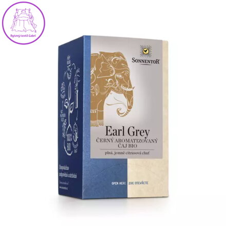Sonnentor Černý čaj Earl Grey bio 27g
