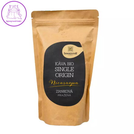 Sonnentor Káva Single Origin Nicaragua BIO zrnková 250g