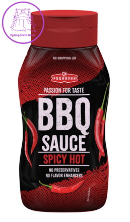 Podravka Barbecue omáčka spicy hot 345 g