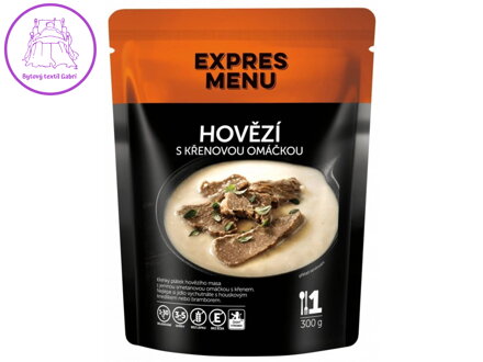 EXPRES MENU Hovězí s křenovou omáčkou 300 g