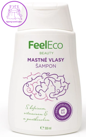 FeelEco Vlasový šampon na mastné vlasy 300ml