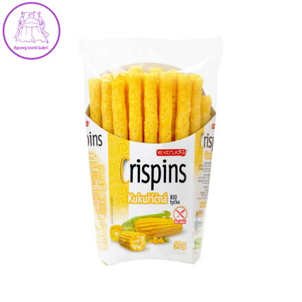 Extrudo Crispins tyčinka kukuřičná bio 50g