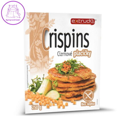 Extrudo Crispins cizrnové placičky 250 g