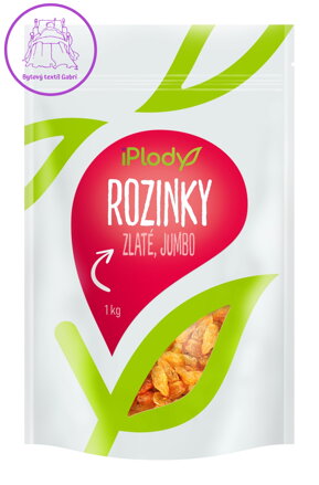 iPlody Rozinky zlaté jumbo 1 kg