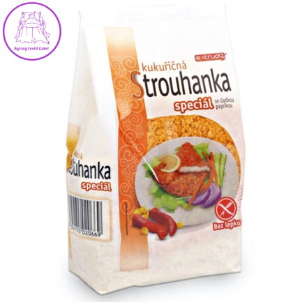 Extrudo Kukuřičná strouhanka speciál se sladkou paprikou 200 g