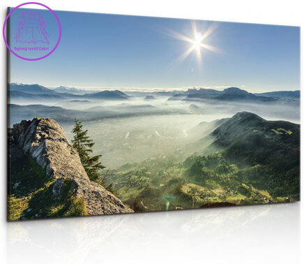 Obraz panorama slunečních Alp II