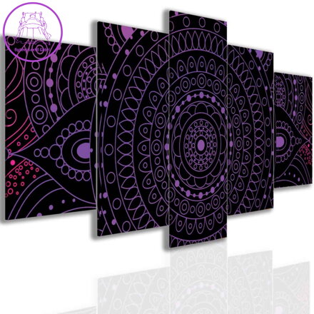 Obraz purple mandala