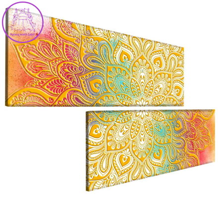 Obraz zlatá mandala