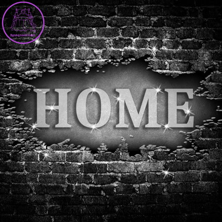 Obraz na plátně - černobílý home