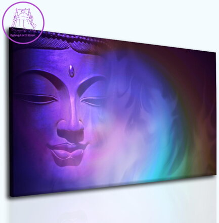 Obraz Buddha fialový