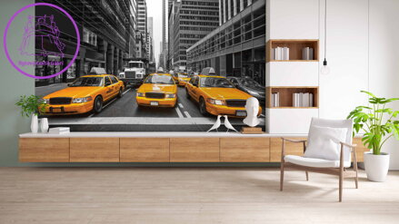 Tapeta NYC taxi