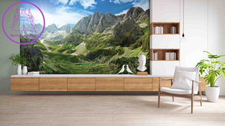 Tapeta Alpské panorama