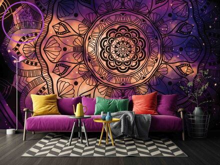Tapeta Mandala Ultra Violet