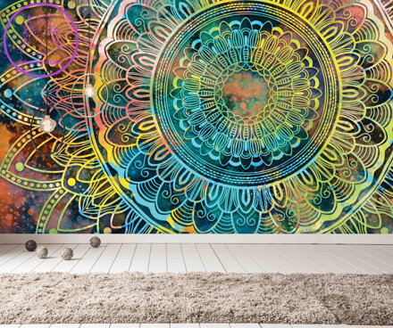 Tapeta Mandala letní