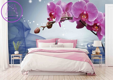 Tapeta Orchidej na vodě