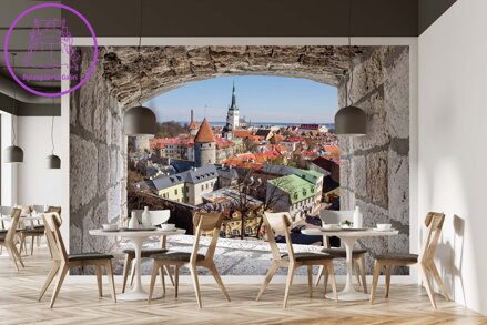 Tapeta Pohled na Tallinn