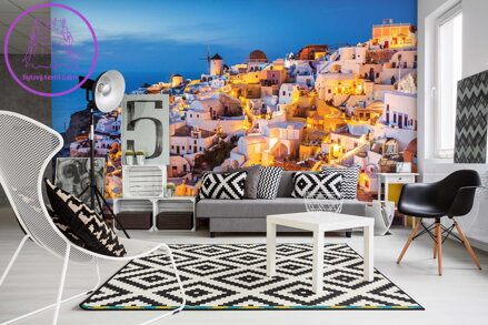 Tapeta Santorini