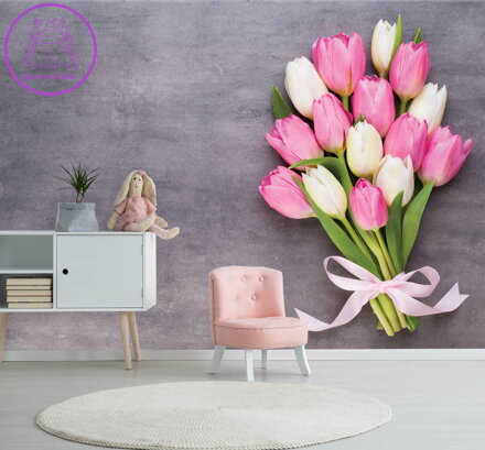 Tapeta Kytice tulipánů