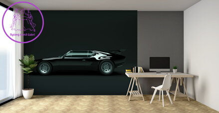 Tapeta 3D sportovní auto 1970 léta