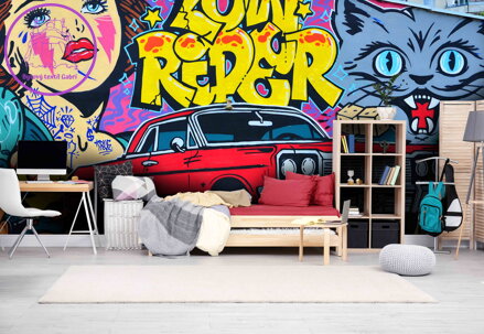 Tapeta Graffiti low rider