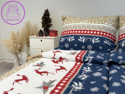 Povlak na polštář bavlněný Stanex soby (LS258), 40 x 40 cm, Knoflíkové