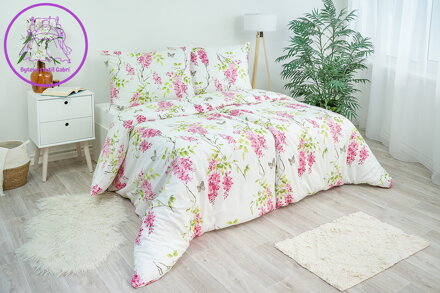 Povlak na polštář bavlněný Stanex fresha růžová (LS265), 40 x 40 cm, Knoflíkové