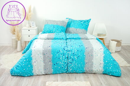 Ložní povlečení krepové Stanex San Francisko (LS181), 140 x 200 + 90 x 70, Zip