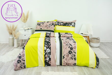 Ložní povlečení bavlněné Stanex dream (LS213), 140 x 200 + 90 x 70, Knoflíkové