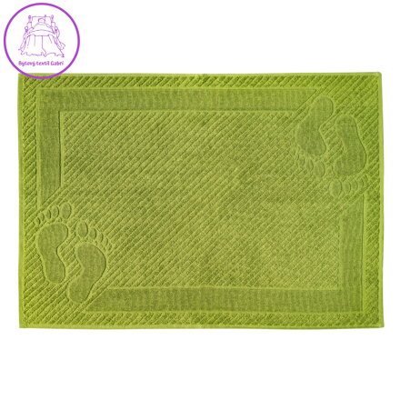 Froté koupelnová předložka Stanex - MEXICO 50 x 70 ZELENÁ