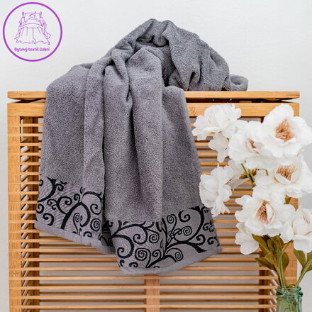 Froté ručník Stanex - VENEZIA 50 x 100 ŠEDÁ