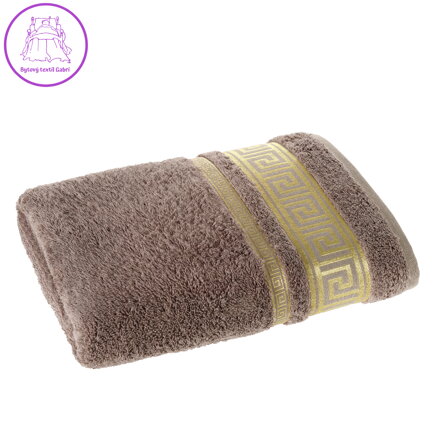 Bambusový ručník Stanex - ROME 50 x 100 SVĚTLE HNĚDÁ