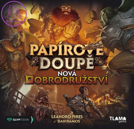 Papírové Doupě: Nová dobrodružství - rozšíření  (Paper Dungeons: Sidequest Expansion CZ)