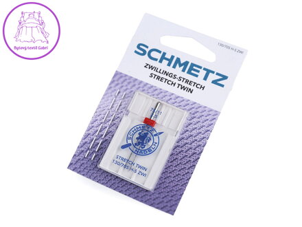 Dvojjehla Stretch 2,5/75; 4,0/75  Schmetz na kartě