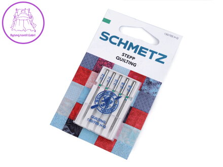 Strojové jehly Quilting 75;90 Schmetz na kartě