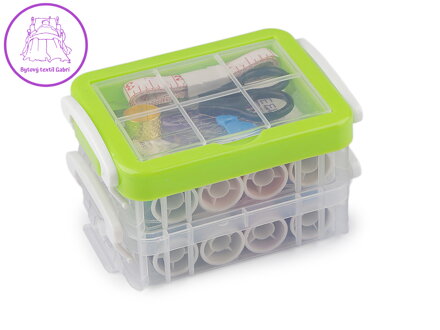 Sada na šití v boxu dvoupatrová