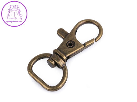 Kovová karabina průvlek 12 mm