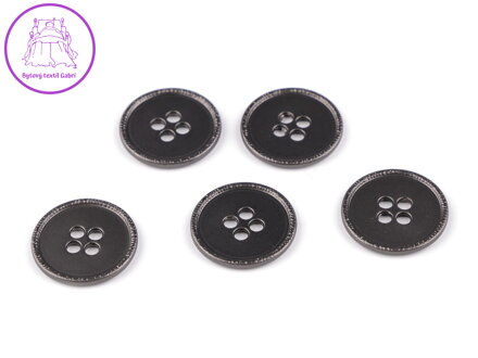 Kovový knoflík velikost 28"