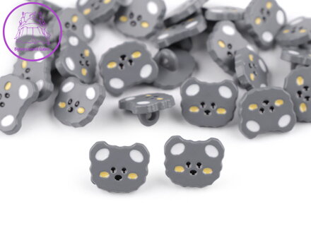 Knoflík dětský velikost 24" medvídek Knoflík dětský velikost 24" medvídek