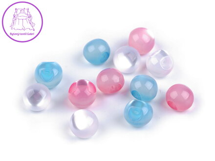 Perla k našití / knoflík kočičí oko Ø10 mm
