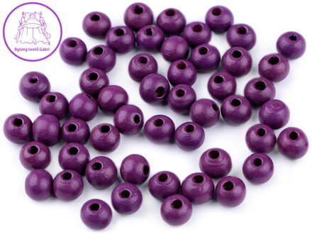 Dřevěné korálky Ø8 mm