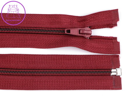 Spirálový zip šíře 5 mm délka 55 cm bundový POL