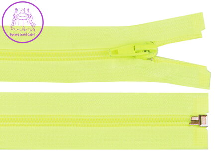 Spirálový zip šíře 5 mm délka 80 cm bundový POL